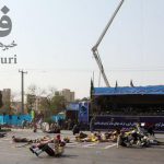 جدیدترین تصویر ازحمله تروریستی به رژه نیروهای مسلح در اهواز