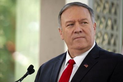 پمپئو وارد ریاض شد