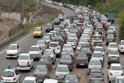 وضعیت ترافیک محور‌های مواصلاتی در ۲۶ اسفند