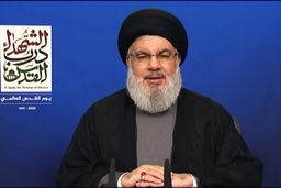 سید حسن نصرالله: حق، با گذر زمان زایل نمی‌شود و از “بحر تا نهر” متعلق به مردم فلسطین است