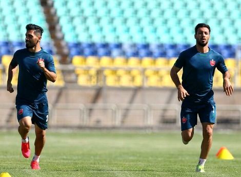 تمرین رسمی پرسپولیس بعد از ۷۰ روز/ تست آمادگی جسمانی سرخ‌ها