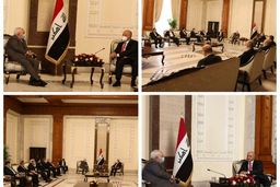 ظریف با برهم صالح دیدار کرد