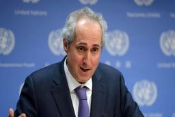 سخنگوی سازمان ملل دیدار پمپئو با گوترش درباره ایران را تایید کرد
