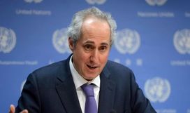 سخنگوی سازمان ملل دیدار پمپئو با گوترش درباره ایران را تایید کرد