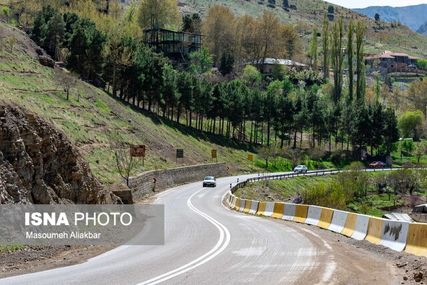 جاده چالوس یک طرفه می‌شود