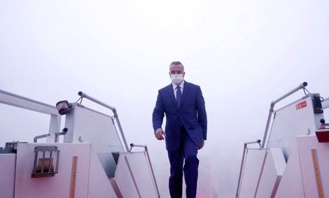 نخست وزیر عراق وارد عربستان شد