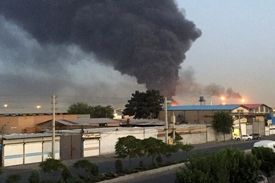 آتش‌سوزی گسترده در محدوده جاده مخصوص