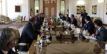 اولین دیدار خارجی وزیر خارجه جدید ایران