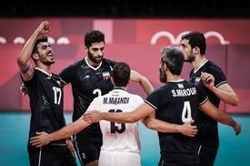 صعود والیبال ایران در رده‌بندی جهانی