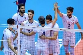 والیبال ایران تیم برتر آسیا