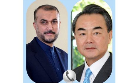 گفتگوی تلفنی وزرای خارجه ایران و چین در مورد مذاکرات وین