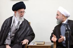 دیدار اخیر یک ساعته حسن روحانی با رهبر انقلاب