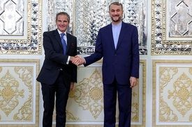 دیدار گروسی و امیرعبداللهیان