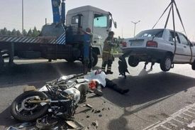 مرگ روزانه ۴۵ تا ۵۰ تن در تصادفات